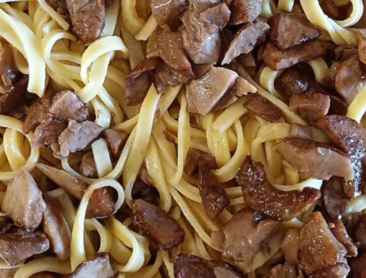 Tagliatelle ai funghi porcini della Locanda del Montecalvo